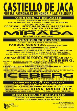 Imagen FIESTAS PATRONALES CASTIELLO DE JACA 2025