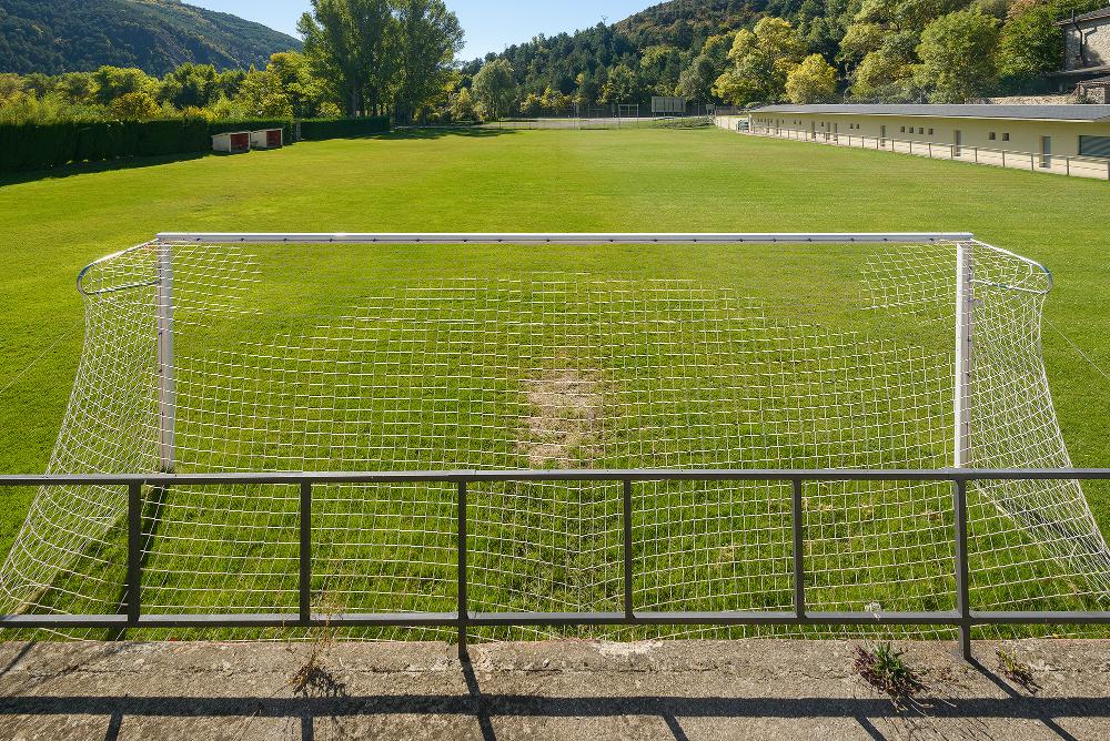 Imagen: Campo de fútbol de Castiello de Jaca